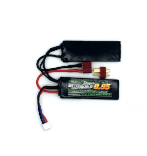 Turnigy NANO-TECH 7.4V 950mAh 25-50C Universal 1+1